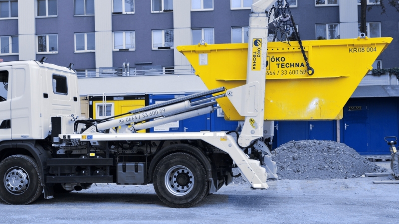 Containerwagen von HELD & FRANCKE