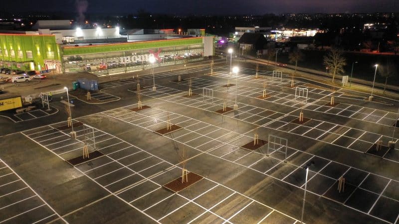 Projekt Parkfläche XXXLutz
