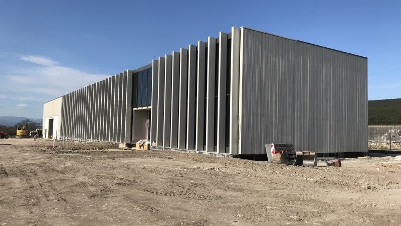 Bau des Headquarters Delta Bloc