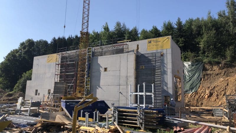 Baustelle Kraftwerk Kirchschlag