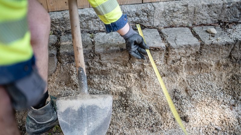 Maßarbeit eines Arbeiters von HELD & FRANCKE